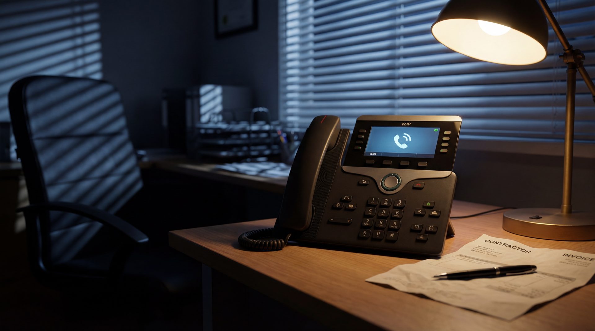 After hours answering service handling a service business call at night