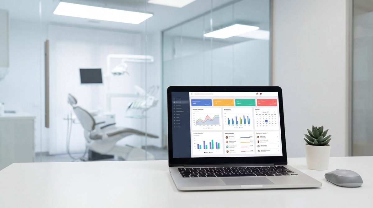 Ignitvio AI answering service dashboard for dental practice