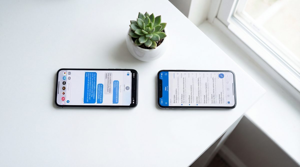 Text vs. Email: One Clearly Wins