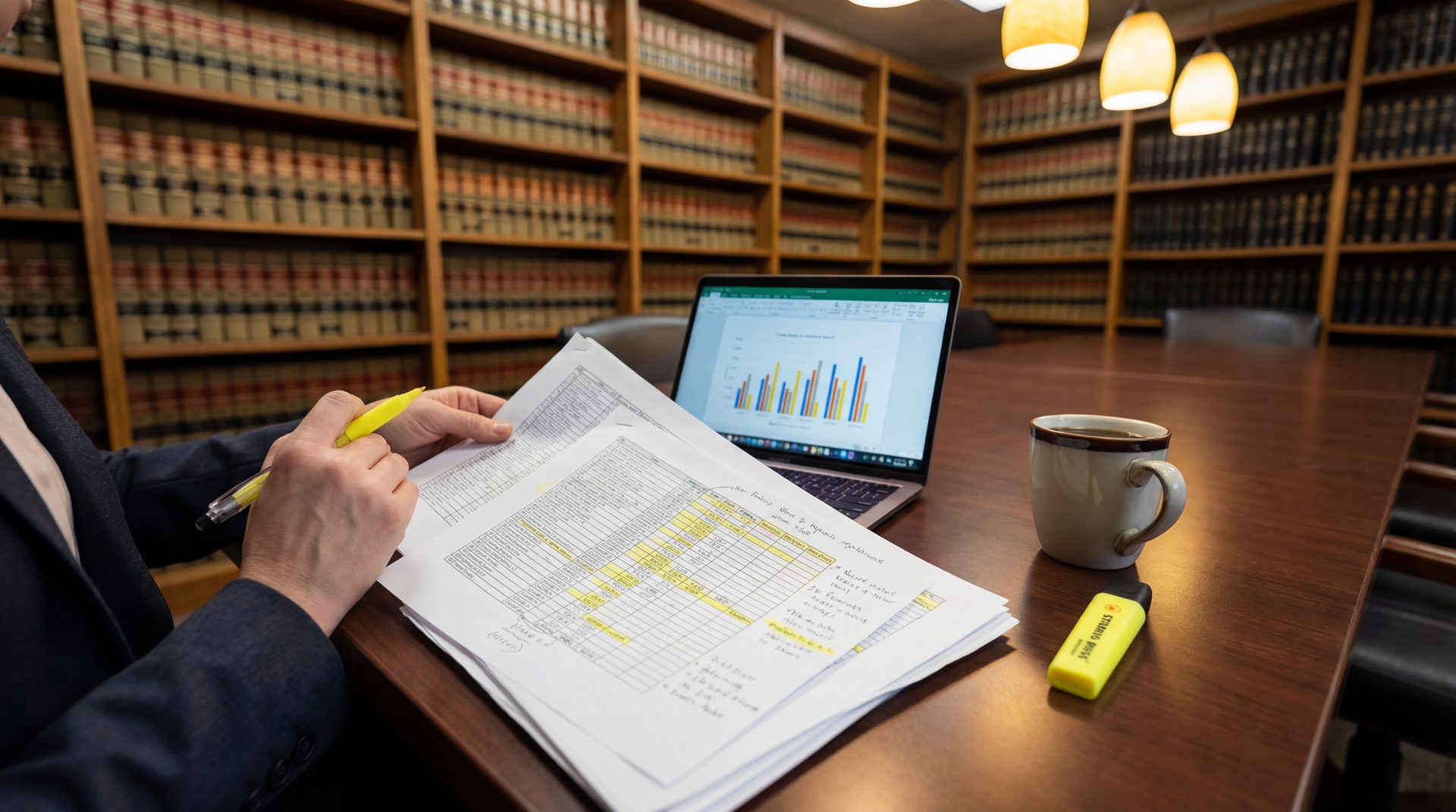 Law firm revenue dashboard showing recovered client calls